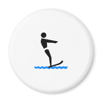 Water Skiing magnets by TeeZazzle Water Skiing magnets