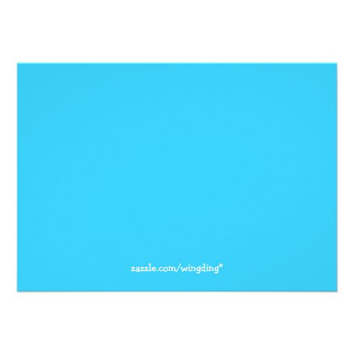 Water Slide Pool Party Custom Invitation