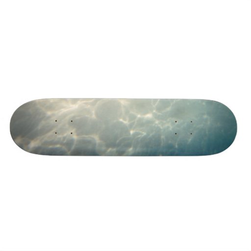 Water slide skate deck