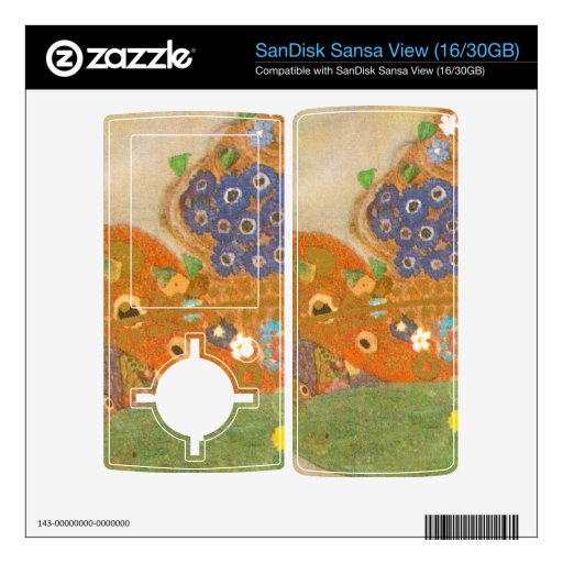 Water snakes (friends) II by Gustav Klimt Sansa View Decals