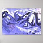 Water Spike Print