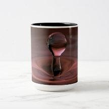 Water Splash in a pink antique Color Mug