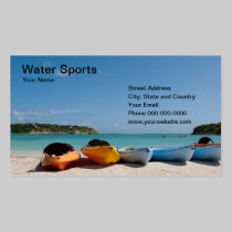 Water Sports Business Card business cards