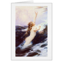 Water Sprite and Flying Fish Cards