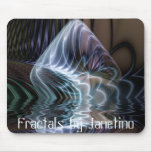 Water Stone, Fractals by Janetino mousepads