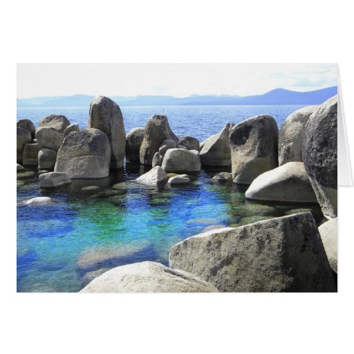 Water Stonehenge ~ Lake Tahoe Card
