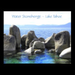 Water Stonehenge ~ Lake Tahoe Poster posters