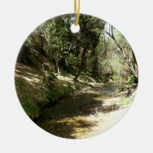 Water Stream Christmas Ornament