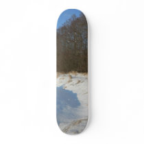 Water Stream Hidden Under Snow skateboards by lifesphere Water Stream Hidden Under Snow skateboards
