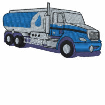 Water Tanker Truck Embroidered Shirt embroidered shirts