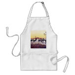 "Water Taxis" Gondola Scene Watercolor Aprons