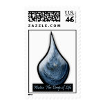 Water, The Drop of Life Postage Stamp