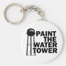 Water Tower Key Chain