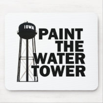 Water Tower Mouse Pads