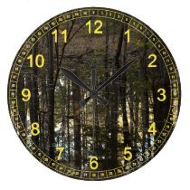 Water Trees III wall clocks