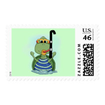 Water Turtle Tshirts and Gifts Stamp