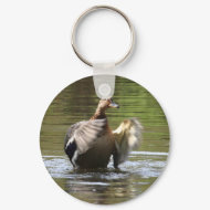Water Walking Mallard keychain