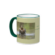 Water Walking Mallard mug