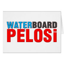 Waterboard Pelosi Greeting Card