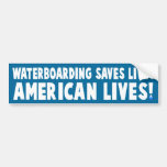 Waterboarding Bumper Sticker