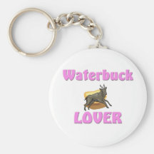 Waterbuck Lover Keychain
