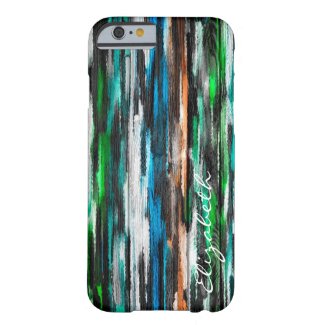Watercolor Abstract Monogram #19 iPhone 6 Case