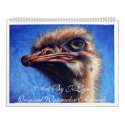 Watercolor Animals Calendar by artbyjolyn Watercolor Animals Calendar