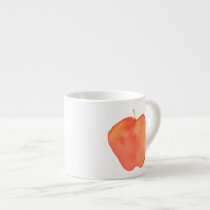 Watercolor Apple mugs