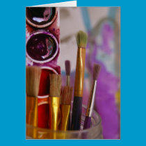 Watercolor Art Card cards