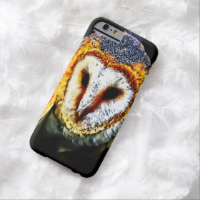 Watercolor Barn Owl iPhone 6 Case
