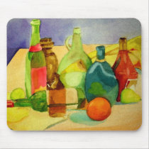 Watercolor Bottles mousepads