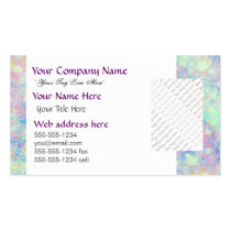 Watercolor Bubbles custom business cards