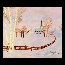 Watercolor by Claude Bramlett posters