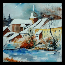 watercolor chassepierre posters