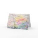 Watercolor Clouds and Boat cards by life4paws Watercolor Clouds and Boat cards