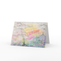 Watercolor Clouds and Boat cards by life4paws Watercolor Clouds and Boat cards