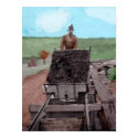 Watercolor Coal Miner posters by beesplace Watercolor Coal Miner posters