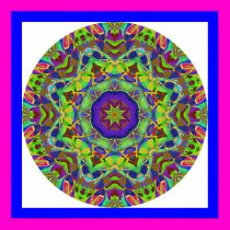 Watercolor Design Mandala Poster.3 posters