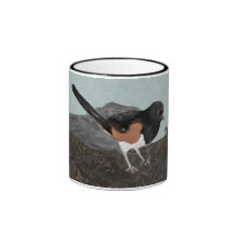 Watercolor Eastern Towhee Mug