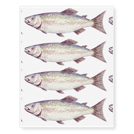 watercolor fish temporary tattoos zazzle watercolor fish temporary tattoos zazzle
