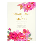 Watercolor Floral Invites