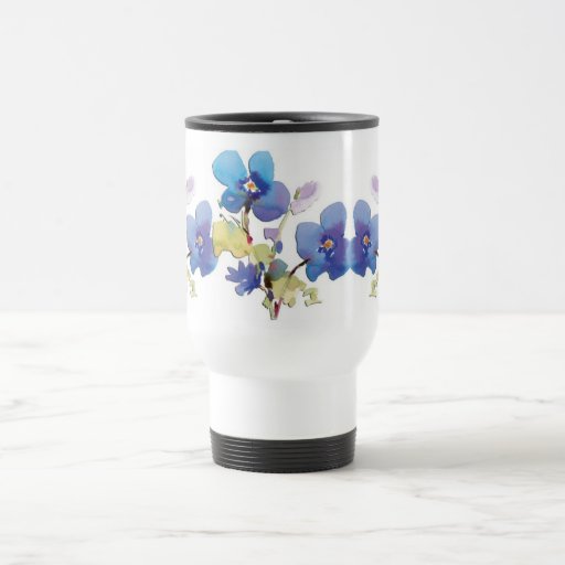 Watercolor Flowers Coffee Mug