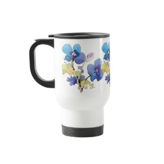 Watercolor Flowers mug