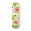 Watercolor Flowers skateboards by knotth Watercolor Flowers skateboards