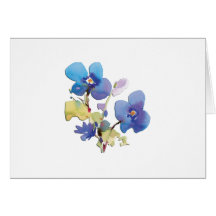 Watercolor Flowerst Greeting Cards