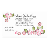 Watercolor Garden business cards