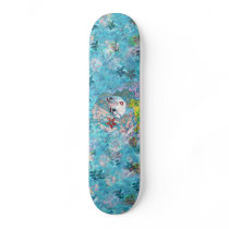 Watercolor Girl Deck Custom Skate Board
