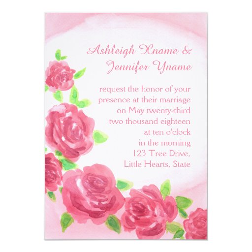 painted watercolor wedding invitations watercolor painted roses wedding invitation zazzle painted watercolor wedding invitations watercolor painted roses wedding invitation zazzle