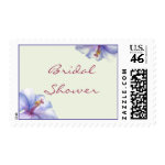 Watercolor Hibiscus Bridal Shower stamps