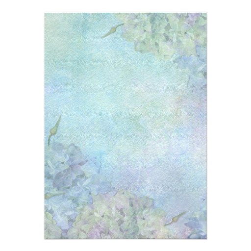 Watercolor Hydrangea - Bridal Shower Invitations